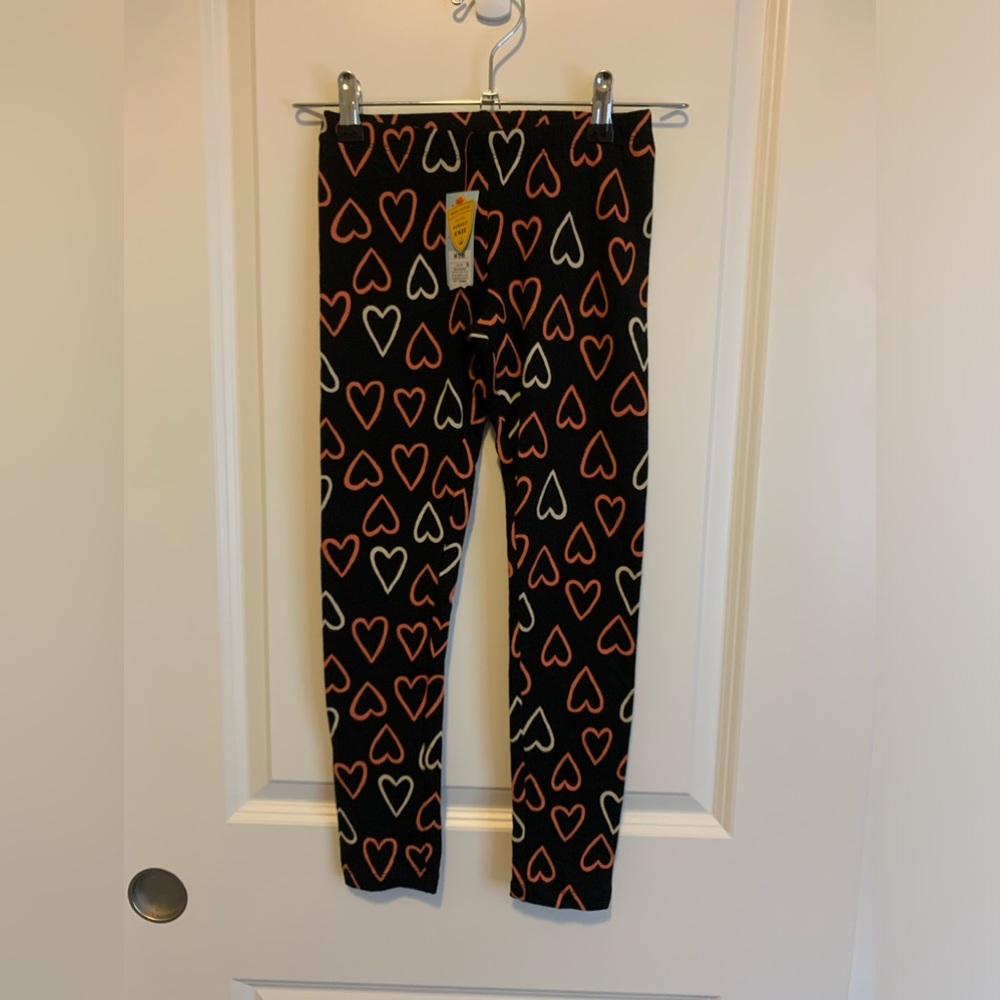 NWT Cat&Jack Halloween Fall Girl Legging Size medium 7/8 Durable Knee Activewear